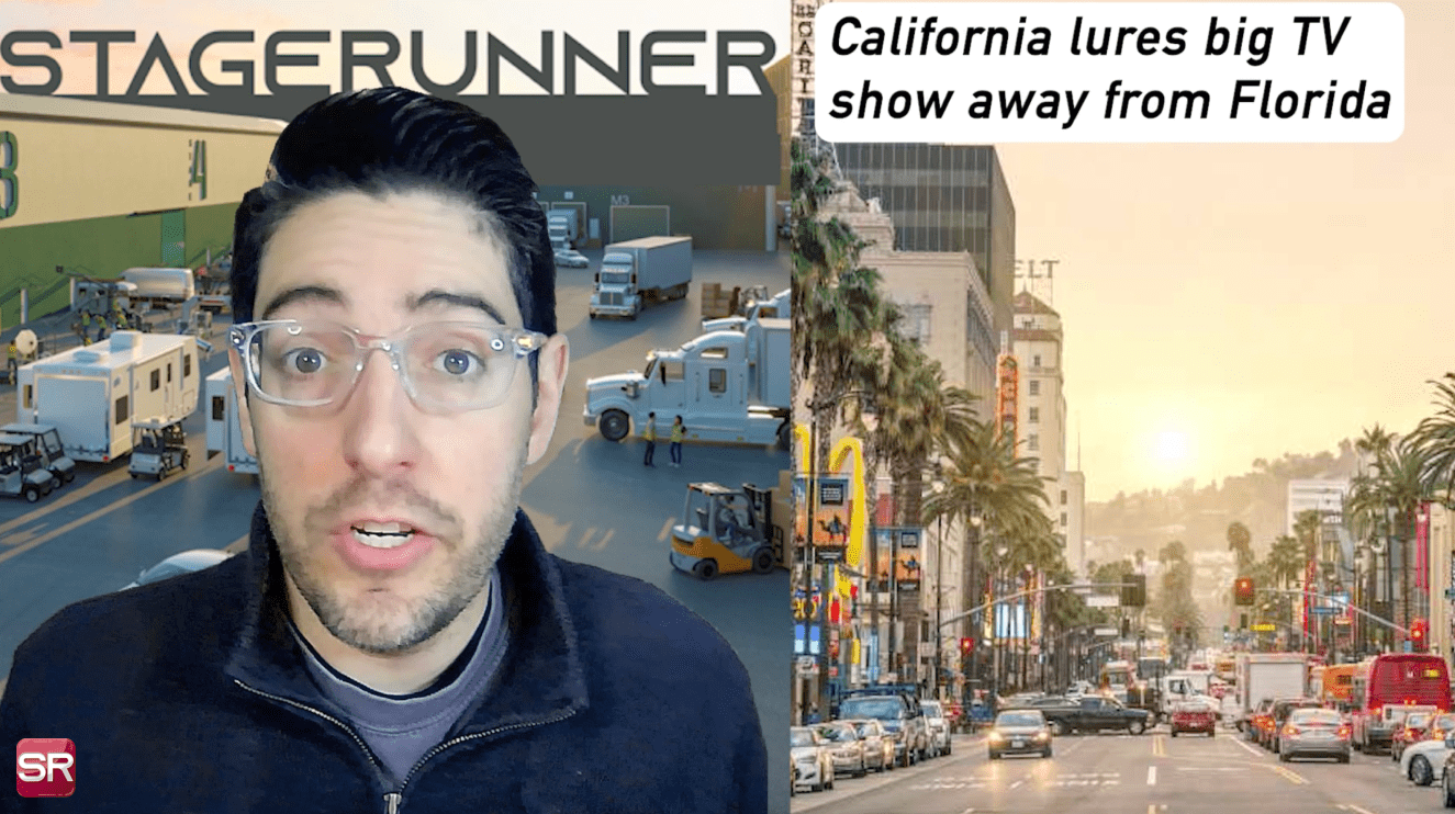 California just successfully lured a big TV show away from Florida